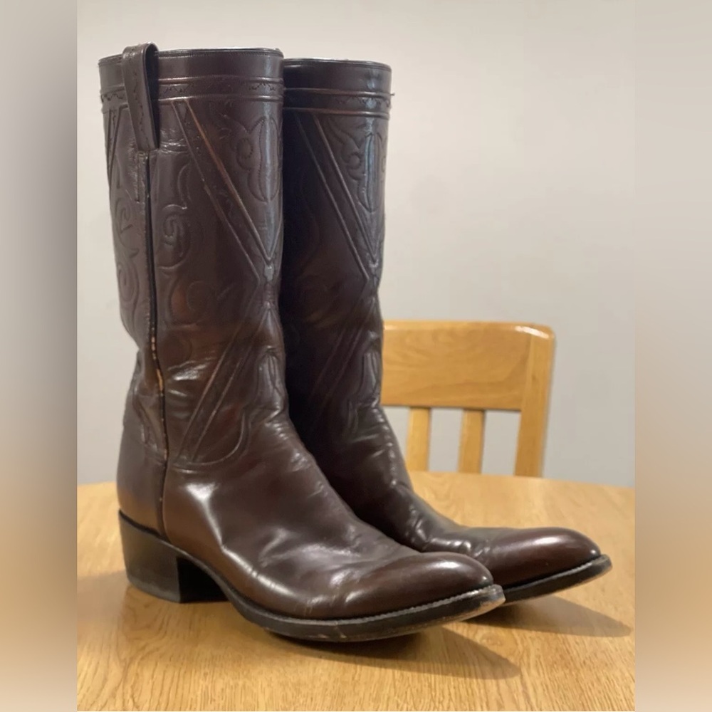 Vintage custom cowboy boots
